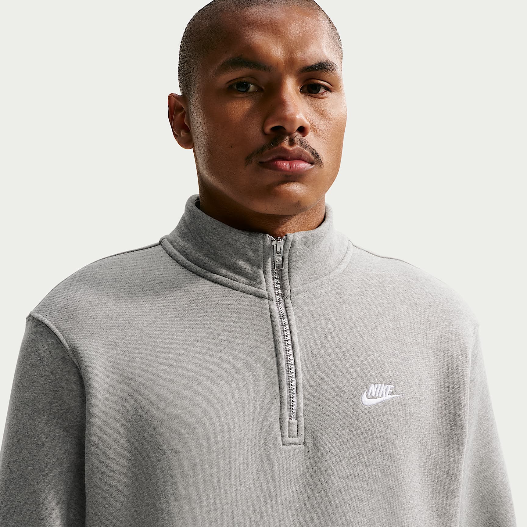 Nike Sportswear Club Men's 1/2-Zip Fleece Top. Nike.com